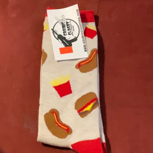 NWT FAST FOOD SOCKS - Picture 1 of 2
